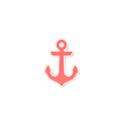 Bogg Bit  - Capri Coral Anchor